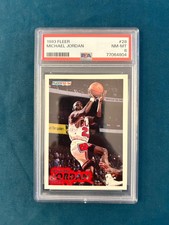 1993 Fleer Michael Jordan #28 PSA 8