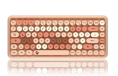 KEYSONIC KSKM-5200M-RF Kabellose Mini Tastatur & Maus Windows - 61011 B-Ware - Bild 1 von 4