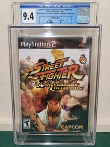NUEVO Precintado GRADUADO CGC 9.4 A+: Street Fighter Anniversary Collection (Sony PS2) - Imagen 1 de 3