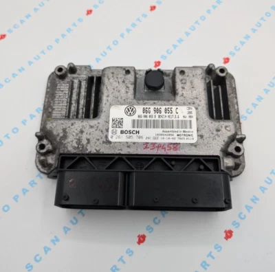 Used 2011 Volkswagen Jetta Bosch ME17.5.6 / 06G906055C ECU 0261S10706 - Image 1 of 4