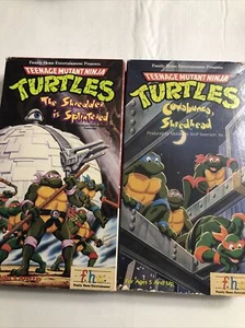 Teenage Mutant Ninja Turtles 3 VHS BUNDLE - Picture 1 of 9