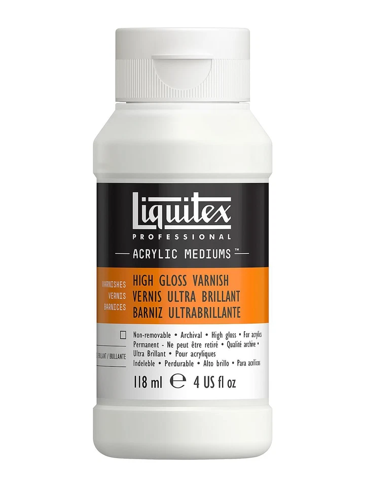 Liquitex High Gloss Varnish - gloss 4 oz.