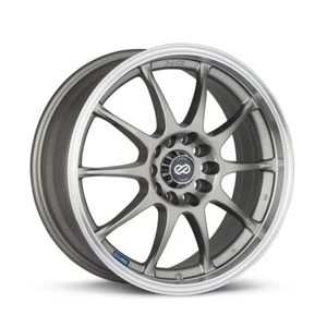 17x7 +38 Enkei J10 5x112/5x120 Silver Paint Wheels (Set of 4) - Picture 1 of 2