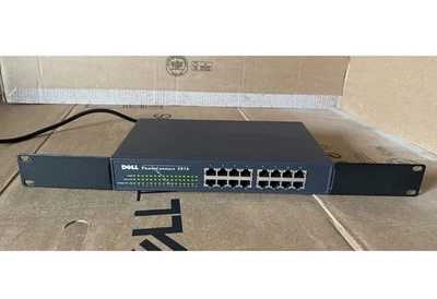 Dell PowerConnect 2016 Unmanaged Network Switch 16 port 10/100 Fast Ethernet  - Bild 1 von 2