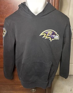 Vintage Baltimore Ravens NFL Pro Standard Core Black Hoodie Size Medium RARE - Picture 1 of 17