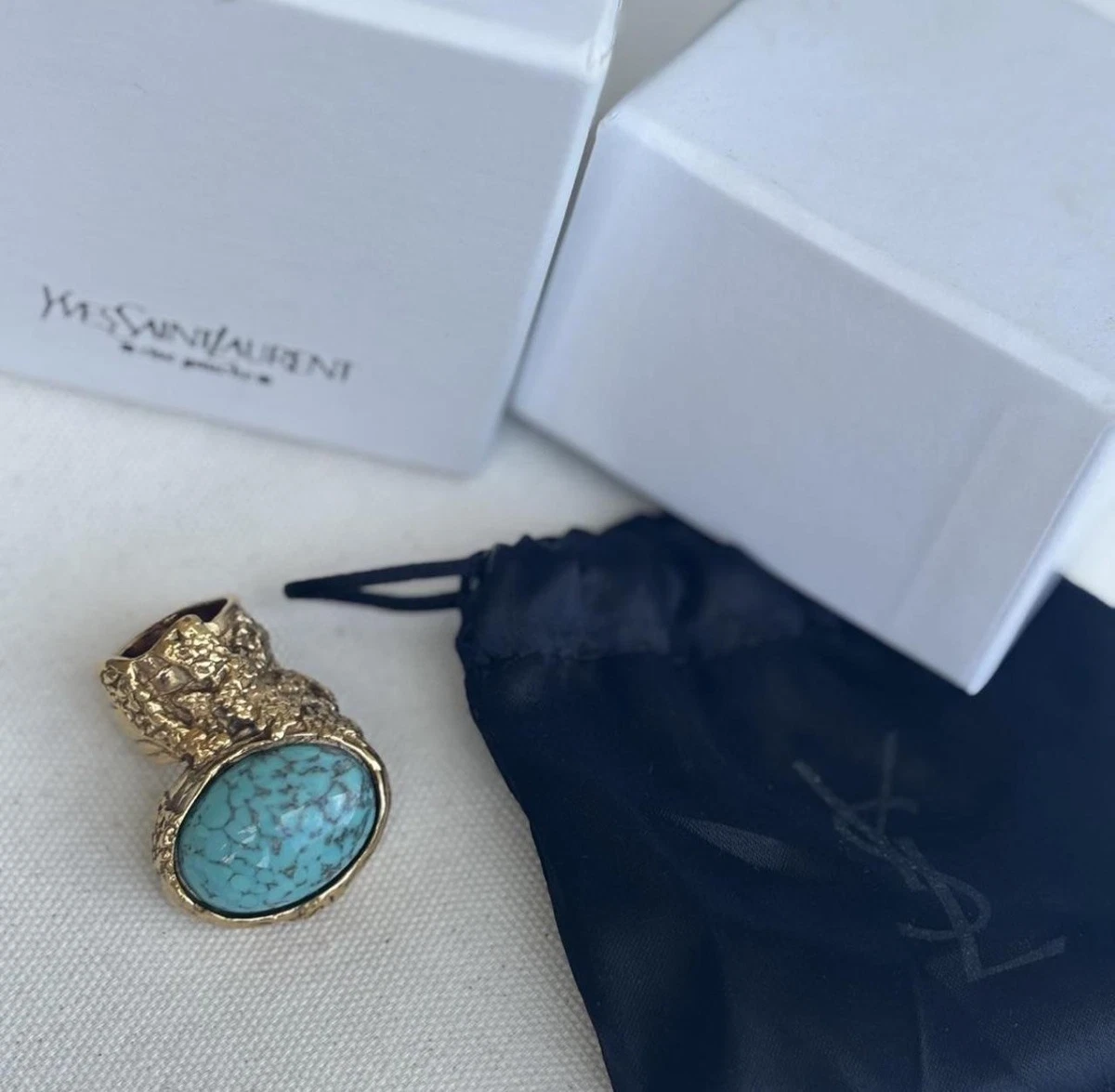 超希少　サンローラン　アーティ　リング　ラピスラズリ 超希少 サンローラン アーティ リング ラピスラズリ 超希少 サン