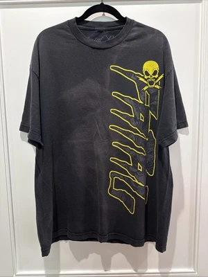 Camiseta Vintage Fatal Grande Frontal Gráfico Estampado Negro XLARGE Y2K Foto 1 de 4