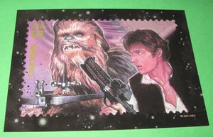 Nueva postal Jumbo 2007 Star Wars HAN SOLO & CHEWBACCA de 5x7 **No usada** - Imagen 1 de 2
