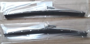 Classic Mini Triumph TR4 TR4A TR5 Rover P4 MGB Pair 10 inch Wiper Blades GWB219 - Picture 1 of 3