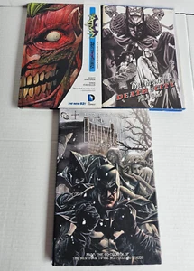 Lot of 3 2007-2013 DC Comics Batman Graphic Novel Hardcovers with Dust Jacket - Picture 1 of 10