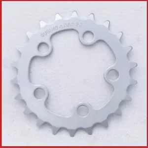 PLATO NUEVO EN STOCK SUGINO CSC-22 22t 58 BICICLETA DE MONTAÑA MTB 5 BRAZOS ACERO - Imagen 1 de 2