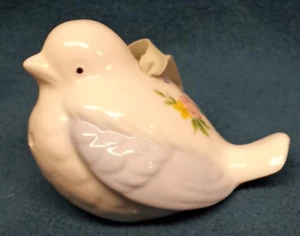 Vintage Hanging Blue Bird Pomander Sachet Potpourri Fragrance Ceramic Dove Japan - Picture 1 of 12