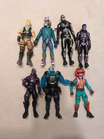 Fortnite 6” Figure Lot - Galaxy, Sludge Cover