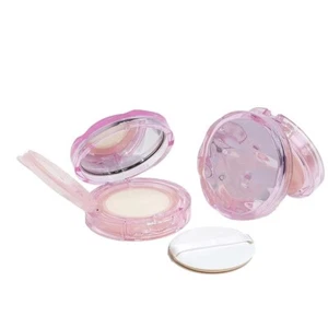 with Mirror BB Cream Foundation Case BB Cosmetic Container Makeup Tools - Picture 1 of 8