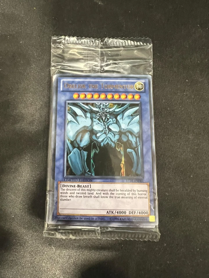 Obelisk the Tormentor Slifer Ra Dragon LC01 Yugioh Promo Sealed Near Mint TCG - Image 1 of 1