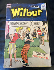 WILBUR # 86 Comic Book ARCHIE COMICS September 1959 FRANKIE AVALON STORY FEATURE