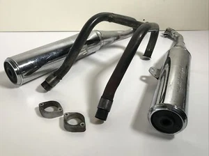 Silenciador sistema de escape completo completo OEM 88-07 Kawasaki Ninja EX250 250R EX250F - Imagen 1 de 18