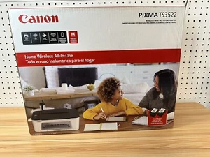 Canon PIXMA TS3522 Wireless All-in-One Printer New Box Damage - Picture 1 of 13