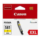 Original Canon CLI-581YXXL Gelbe Tintenpatrone mit extra hoher Kapazität (1997C001)