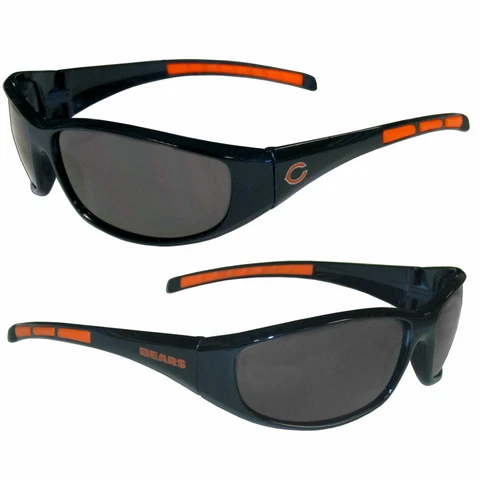 NFL Chicago Bears 3 Dot Wrap Sunglasses Cover