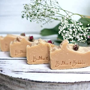Natural Soap Bar Patchouli Essential Oil & Yogurt Enriched With Shea & Coconut - Picture 1 of 2