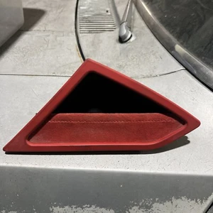 Ferrari 458, RH, Door Panel Pocket, Red Rosso - Foto 1 di 5
