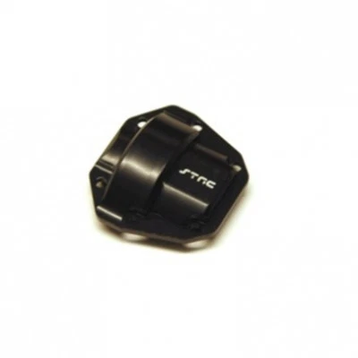 NEW STRC Aluminum Diff Cover : HPI Venture Black - Image 1 of 2