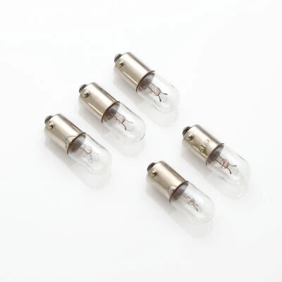 5 x 6.3V 250mA 0,25A 1,6W BA9s / Birne Lampe / Lamp Bulb / Bajonett Skalenlampen - Image 1 of 2