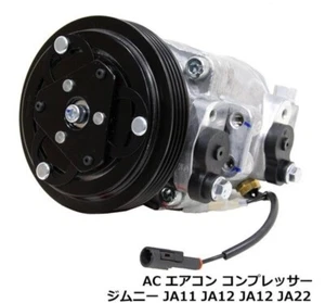A/C Compressor For SUZUKI Jimny JA11V JA12V JA22V 1A01-61-450 Rebuilt From Japan - Bild 1 von 4