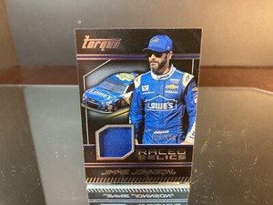 Jimmie Johnson Panini Torque Raced Relics Race-Used Uniform 2017 Card #RR-JJ 499