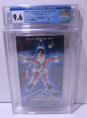 CGC Graded 9.6 A+ National Lampoons Christmas Vacation (VHS, 1994) SEALED NEW - Image 1 of 4