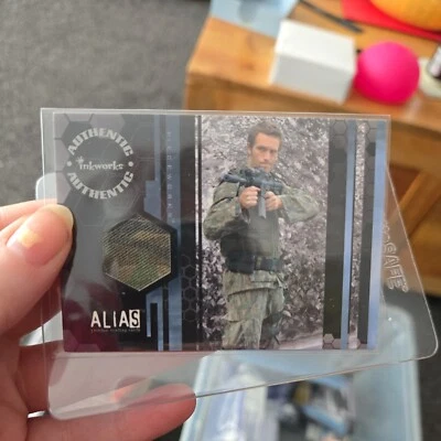 Alias Season 2 - PW10 Michael Vartan "Michael Vaughn Pants" Costume Card - Image 1 of 2