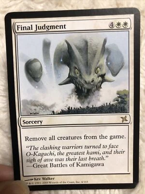 MTG Final Judgment Betrayers of Kamigawa 4/165 Regular Rare- MP - Image 1 of 3