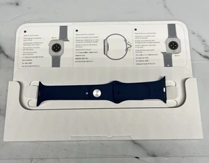 Oryginalny pasek sportowy Apple 46mm M/L Series 10 do Apple Watch Storm Blue NOWY - Zdjęcie 1 z 3