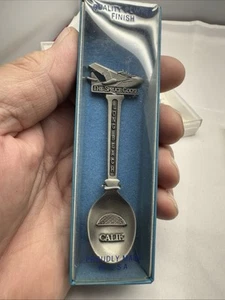 Cuchara de recuerdo vintage coleccionable en Estados Unidos The Spruce Goose Long Beach California - Imagen 1 de 4