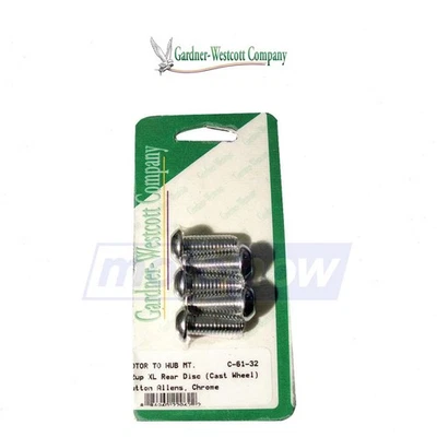 Gardner-Westcott Rear Brake Hardware Kit for 2012-2016 Harley Davidson FLD cc Foto 1 de 4