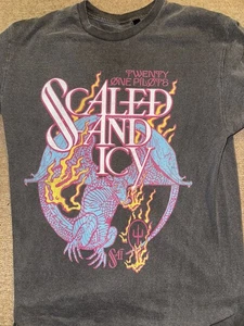Camisetas Twenty one Pilots, Twenty one Pilots Escala Y Helada, Camiseta Reimpresión - Imagen 1 de 3