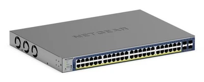NETGEAR GS752TXP 52-Port Gigabit/10G Smart Switch PoE Managed Ethernet & SFP+ - Image 1 of 4