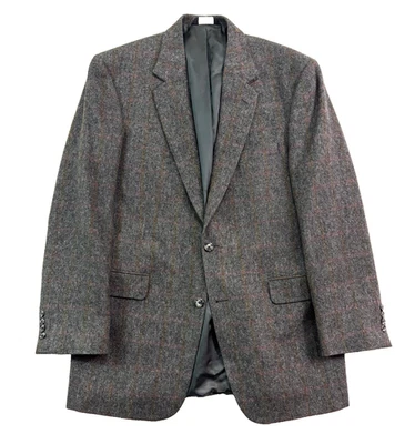 Chaqueta Blazer Abrigo Deportivo Jos A Bank 42L Gris Espiga Ventana Camello Camello Foto 1 de 4