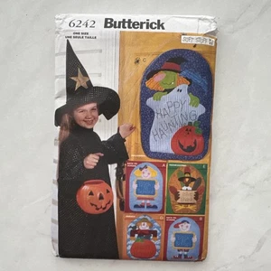 Butterick Sewing Pattern 6242 Fall Door Decors Halloween Back To School UNCUT - Picture 1 of 8