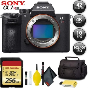 Sony Alpha a7R III Mirrorless Digital Camera Professional Bundle 175 - Picture 1 of 1