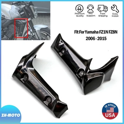 Panel lateral cubierta radiador motocicleta ajuste para Yamaha FZ1 Fazer FZ1N 2006-2015 Foto 1 de 4