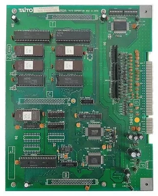 Gun Frontier JP Arcade PCB Taito 1990 Original Shooter Board Solo JAMMA Funciona Foto 1 de 2