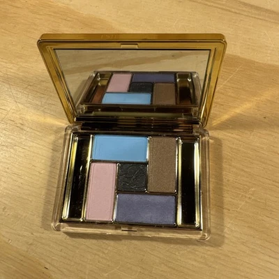 ESTEE LAUDER Pure Color Five Eyeshadow Palette 01 BLUE DAHLIA .27 oz 7.6 g Rare - Image 1 of 4