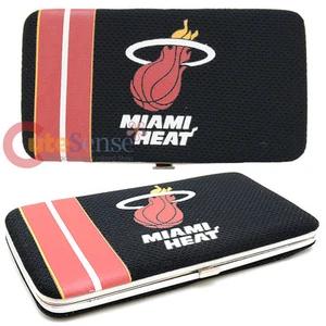 Cartera con bisagra plana NBA Miami Heat - Imagen 1 de 4