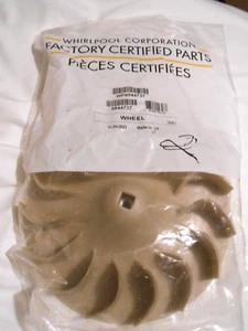Neu Original OEM Whirlpool Trockner Gebläserad WP8544737 - Bild 1 von 2