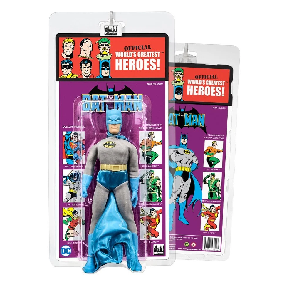 Figuras de acción estilo Kresge retro de DC Comics serie 4: Batman retro de la FTC Foto 1 de 1