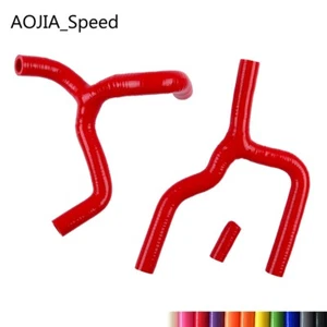 Manguera de radiador de silicona roja para Beta RR350 RR400 RR450 RS450 RS498 2011-2014 - Imagen 1 de 11