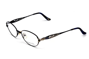 Marco de gafas de metal redondo de borde completo negro TIMEX T195 51-17-130 - Imagen 1 de 10