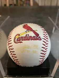 So Taguchi Autographed Baseball No COA St. Louis Cardinals - Picture 1 of 1